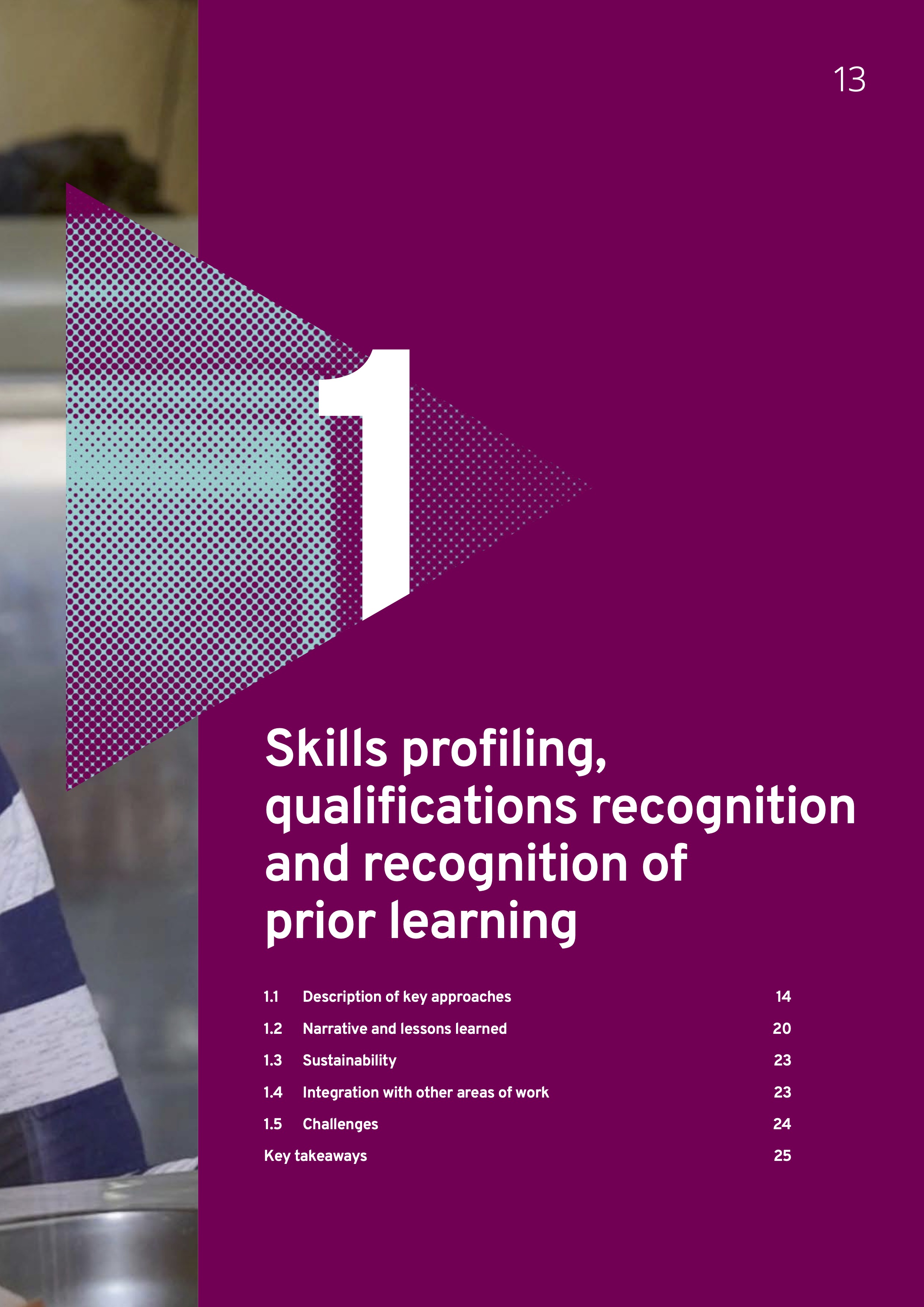 Skills profilling, qualification recognition of priori learning