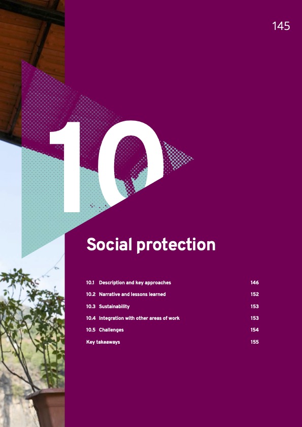 Image of the cover of social protection chapter 